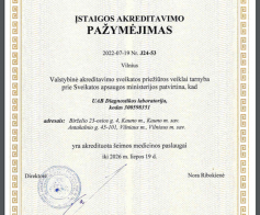 Džiaugiamės dviejų Antėja klinikų akreditacija!